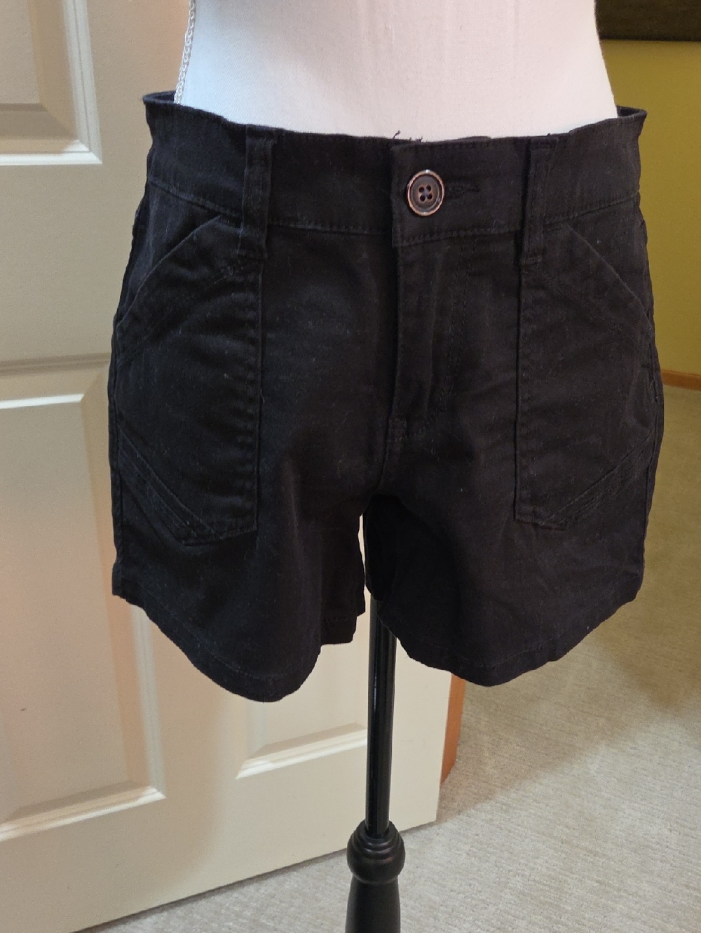 UNIONBAY Black Casual Shorts
